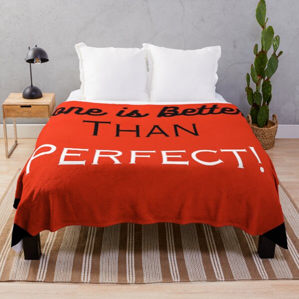 Item preview, Done is Better Than Perfect! designed and sold by MudmanExpress.