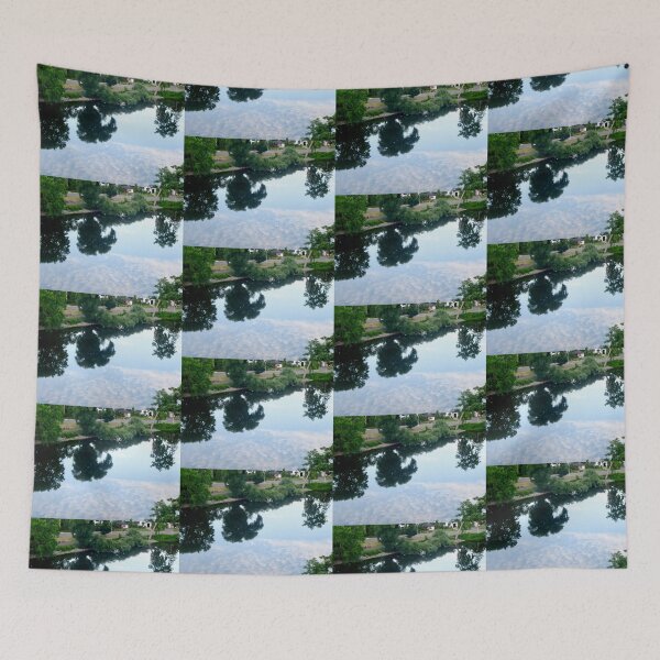 Item preview, Trees and clouds in the River designed and sold by Shulie1.