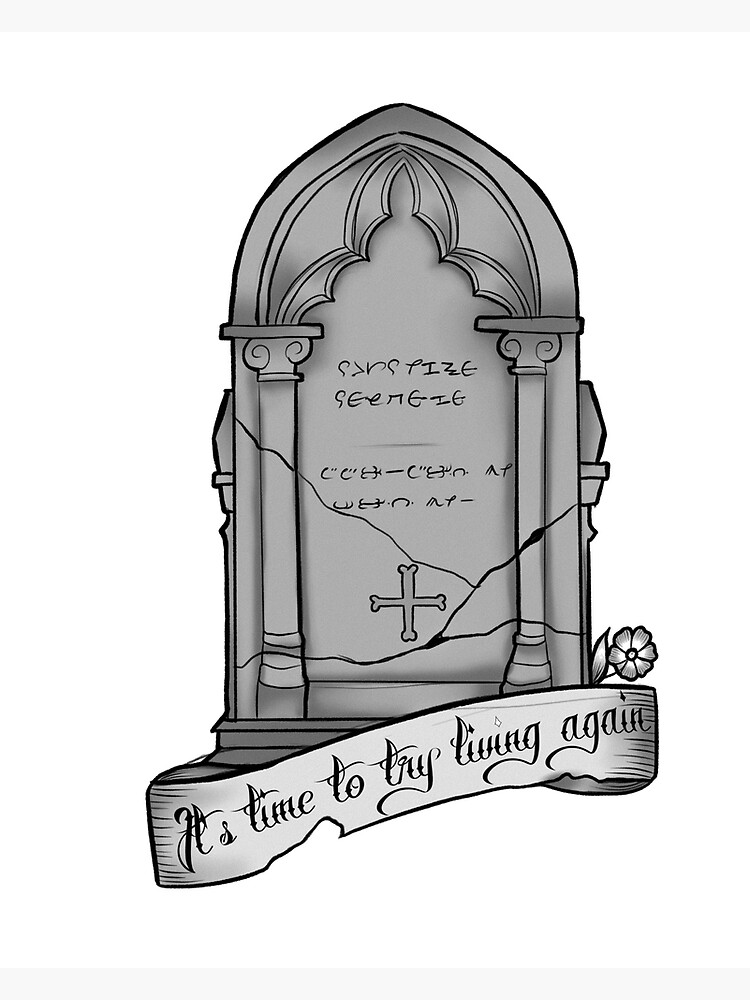 Astarions grave&quot; Postcard for Sale by amyteebumblebee | Redbubble