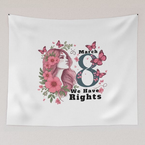 Item preview, We have rights - International womens day designed and sold by TshirtTalkYou.