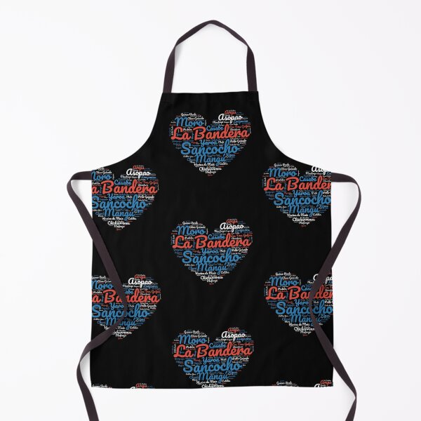 Item preview, Dominican Republic - Hispanic Heritage Month DR Foods Heart designed and sold by elvisg03.