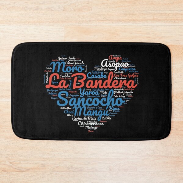 Item preview, Dominican Republic - Hispanic Heritage Month DR Foods Heart designed and sold by elvisg03.