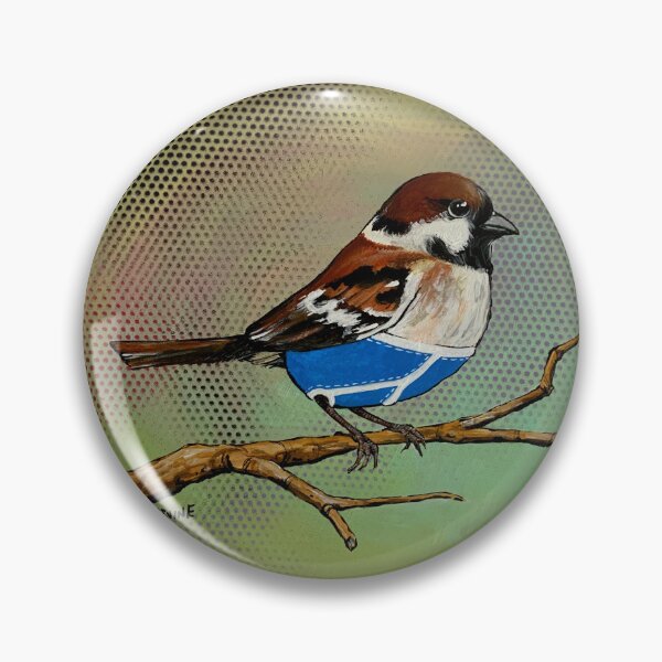 Item preview, House Sparrow Wearing Over-priced Vintage Y Fronts designed and sold by David Irvine.