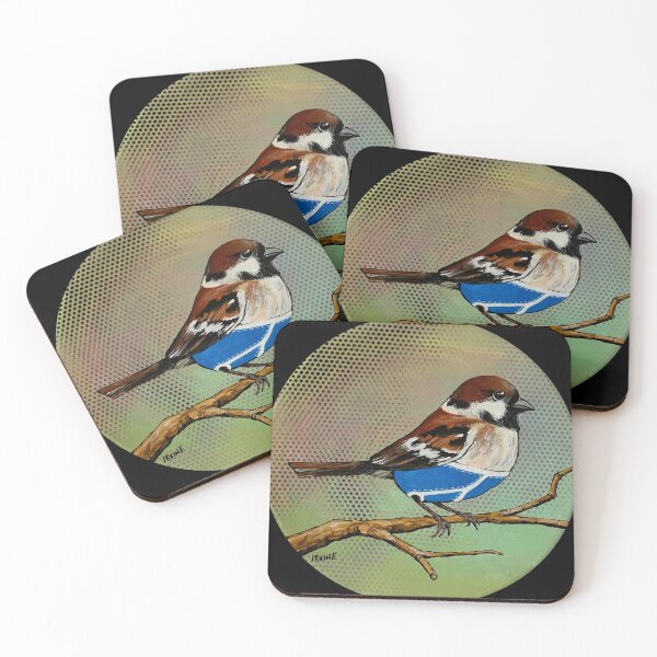 Item preview, House Sparrow Wearing Over-priced Vintage Y Fronts designed and sold by David Irvine.