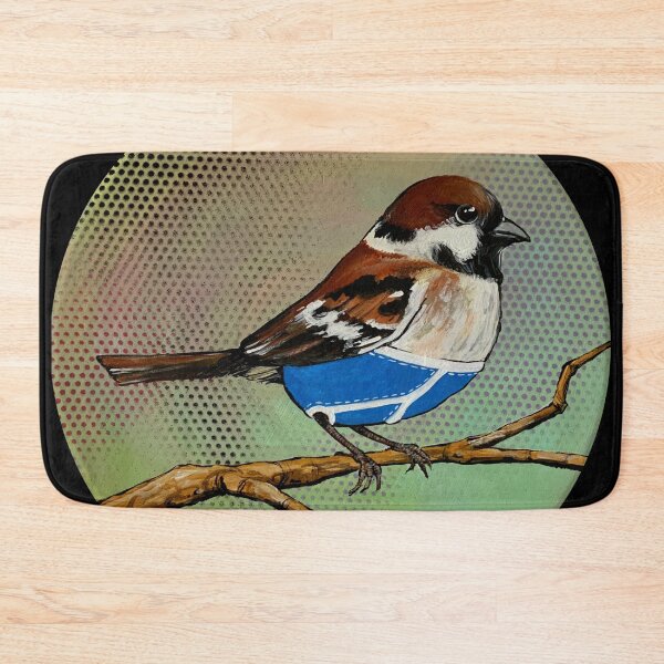 Item preview, House Sparrow Wearing Over-priced Vintage Y Fronts designed and sold by David Irvine.