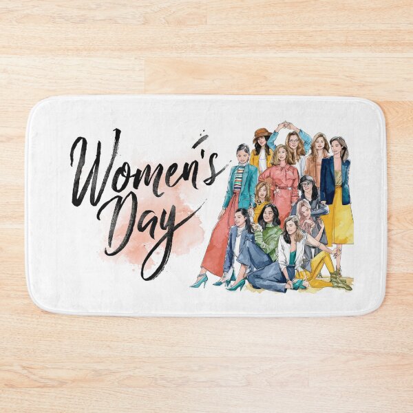 Item preview, Embracing Diversity: A Vibrant Watercolor Tribute to Women's Strength and Unity for International Women's Day designed and sold by Rosa Elena Albornoz Mendez.