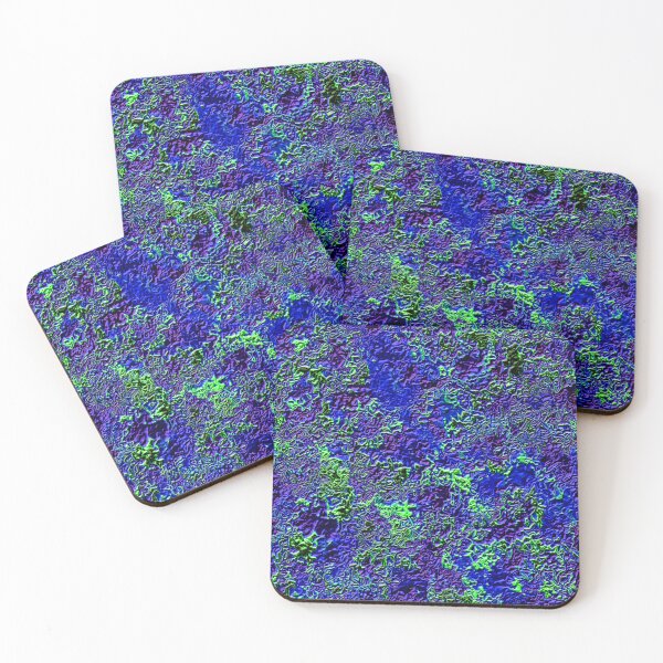 Item preview, Abstract Grungey Blue, Green, and Purple Texture Pattern designed and sold by TheRulerofEarth.