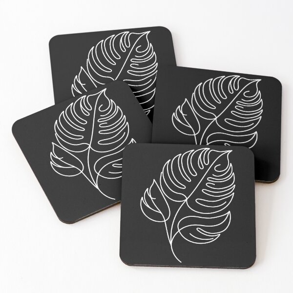Item preview, Black Monstera Bliss designed and sold by Expressartzone.