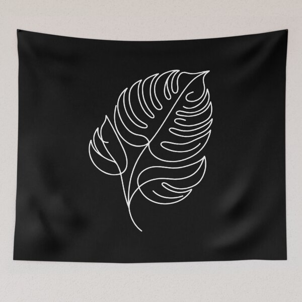 Item preview, Black Monstera Bliss designed and sold by Expressartzone.