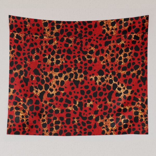 Item preview, Red 2 leopard graphics designed and sold by LittleWorldShop.