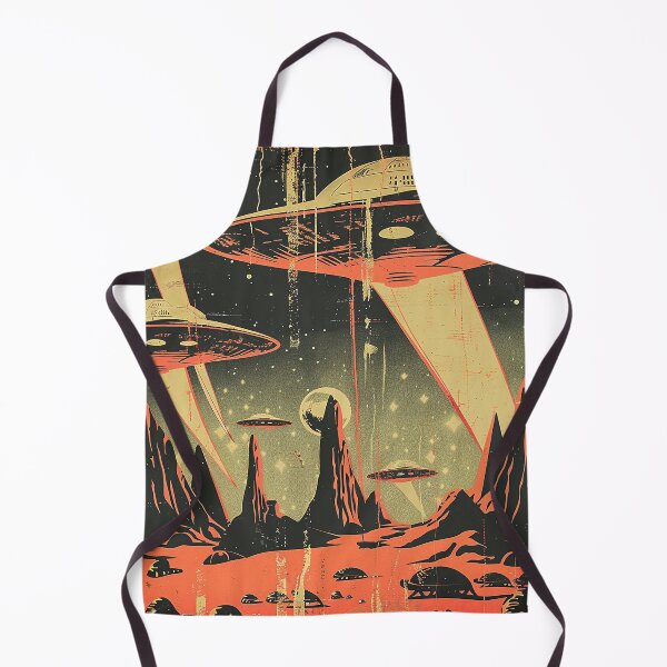 Item preview, Vintage Alien, Sci-Fi Art designed and sold by nomiraclehere.