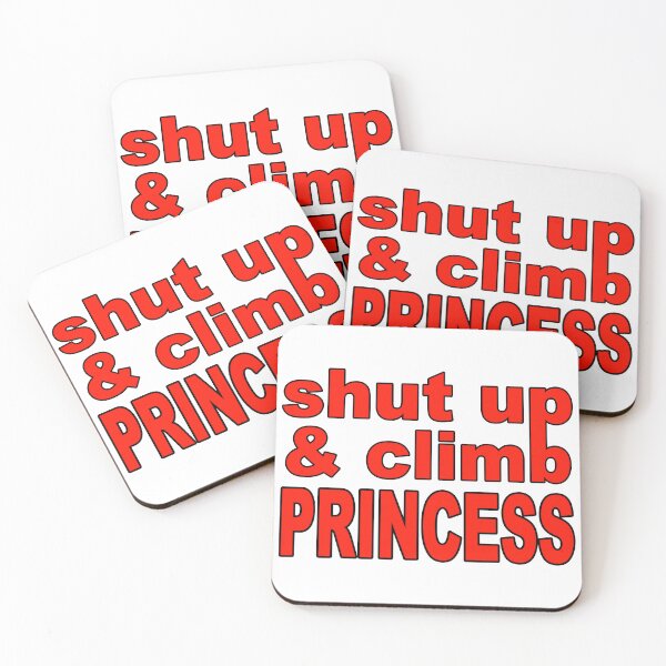 Item preview, Shut Up and Climb; Climbing; designed and sold by StickerApe.