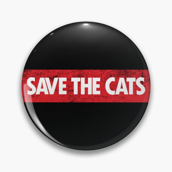 Item preview, save the cats | adopt a kitten | save a cat | cat mottos | crazy cat mom | quirky cat sayings designed and sold by themichetti.