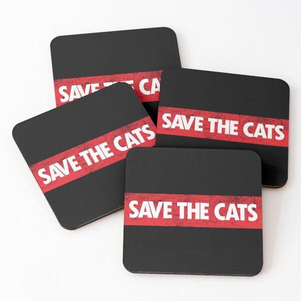 Item preview, save the cats | adopt a kitten | save a cat | cat mottos | crazy cat mom | quirky cat sayings designed and sold by themichetti.