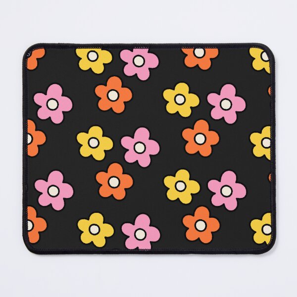 Item preview, Pink Yellow Orange Flowers Pack - Pattern designed and sold by PatternInArt.