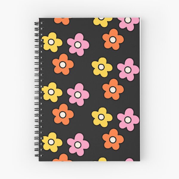 Item preview, Pink Yellow Orange Flowers Pack - Pattern designed and sold by PatternInArt.