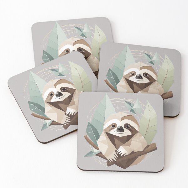 Item preview, Sweet Lazy Sloth Design designed and sold by MakeInShop.