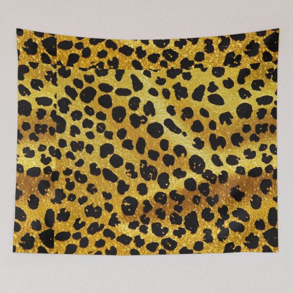 Item preview, Yellow 1 leopard graphics designed and sold by LittleWorldShop.