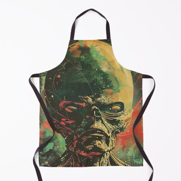 Item preview, Vintage Alien, Sci-Fi Art designed and sold by nomiraclehere.