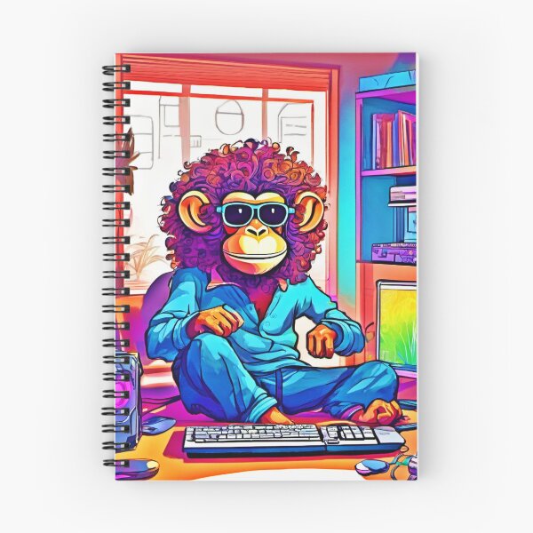 Item preview, Chill Monkey Gaming Setup designed and sold by Health And Fitness Posts e-Store.