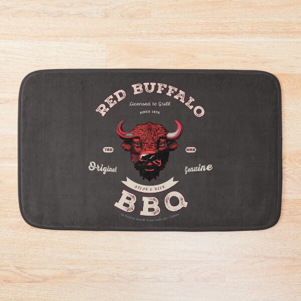 Item preview, Red Buffalo BBQ designed and sold by never-still.
