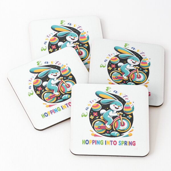 Item preview, Bunny Cyclist Celebrating Springtime Easter designed and sold by Galusik.
