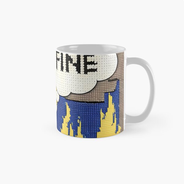 Item preview, This is Fine Funny Meme  Art designed and sold by SpeakingPrint2.