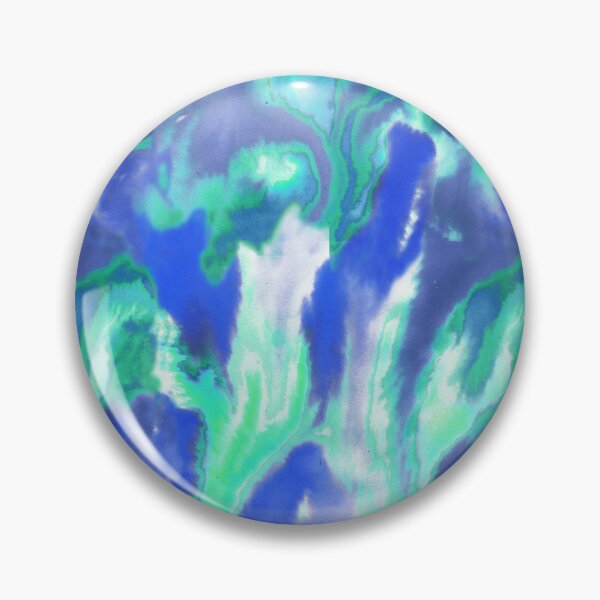 Item preview, Ink fusion water effect blue designed and sold by Alessandro Remo Mazzoni Remotextiles.