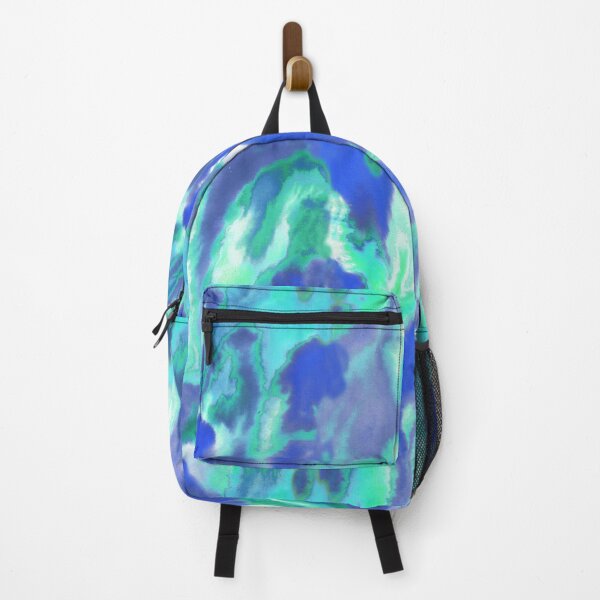 Item preview, Ink fusion water effect blue designed and sold by Alessandro Remo Mazzoni Remotextiles.