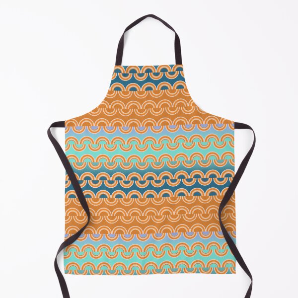 Item preview, Vibrant Waves Ombre Retro designed and sold by ZucyakSa.