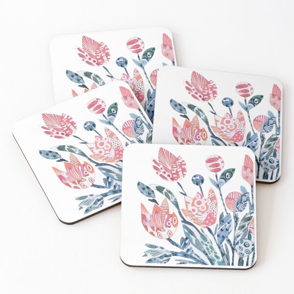 Item preview, Peach Collage Tulips designed and sold by Thehouseofrayne.