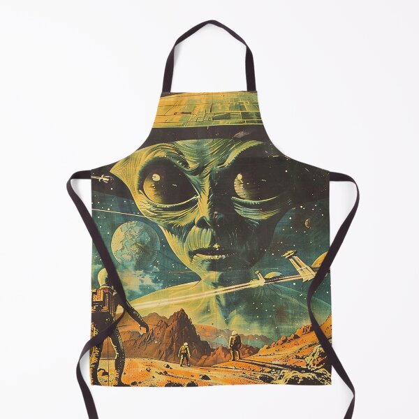 Item preview, Vintage Alien, Sci-Fi Art designed and sold by nomiraclehere.