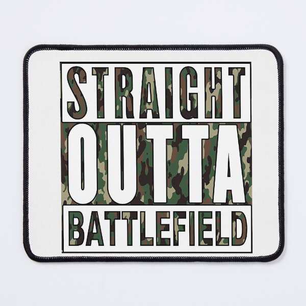 Item preview, Straight Outta Battlefield; designed and sold by StickerApe.