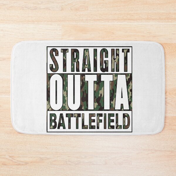 Item preview, Straight Outta Battlefield;  designed and sold by StickerApe.