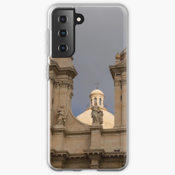 Perfectly Placed Ray of Sunshine - Noto Cathedral Saint Nicholas of Myra Samsung Galaxy Soft Case