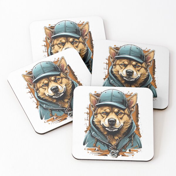 Item preview, gangsta dog cartoon designed and sold by StellarValor.