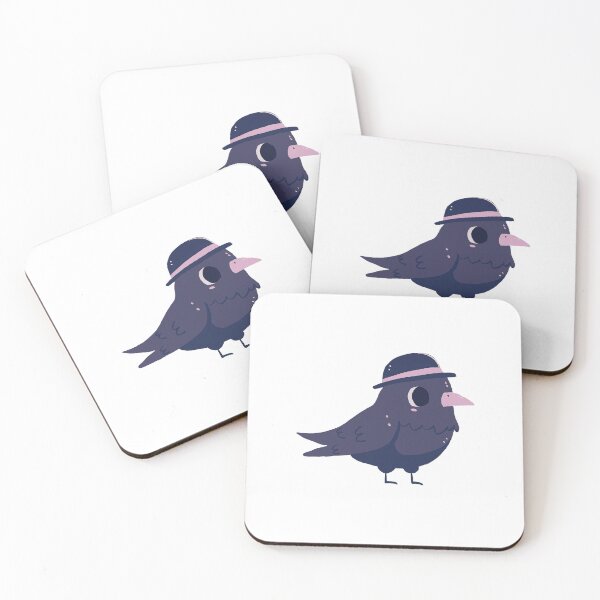 Item preview, Crow in hat Halloween  designed and sold by Madariesstudio.