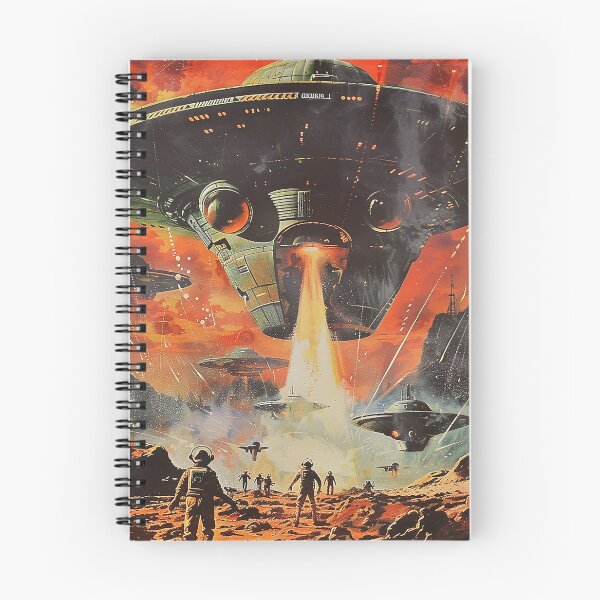 Item preview, Vintage Alien, Sci-Fi Art designed and sold by nomiraclehere.