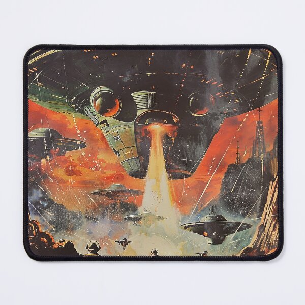 Item preview, Vintage Alien, Sci-Fi Art designed and sold by nomiraclehere.