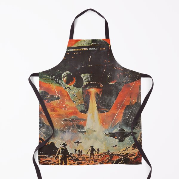 Item preview, Vintage Alien, Sci-Fi Art designed and sold by nomiraclehere.