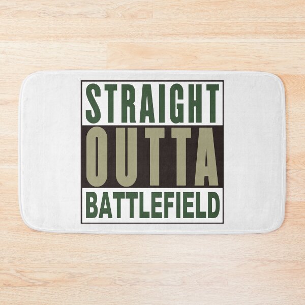 Item preview, Straight Outta Battlefield;  designed and sold by StickerApe.