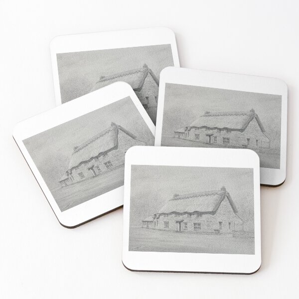 Item preview, New thatch on the Manor House in Oakham designed and sold by RutlandArt.