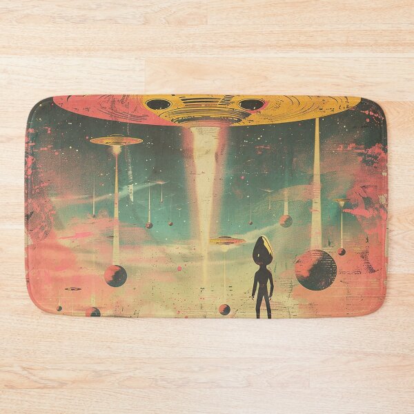 Item preview, Vintage Alien, Sci-Fi Art designed and sold by nomiraclehere.