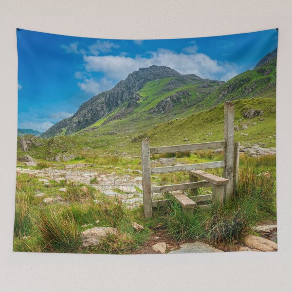 Item preview, Tryfan Mountain Stile Wales designed and sold by AJEvans.