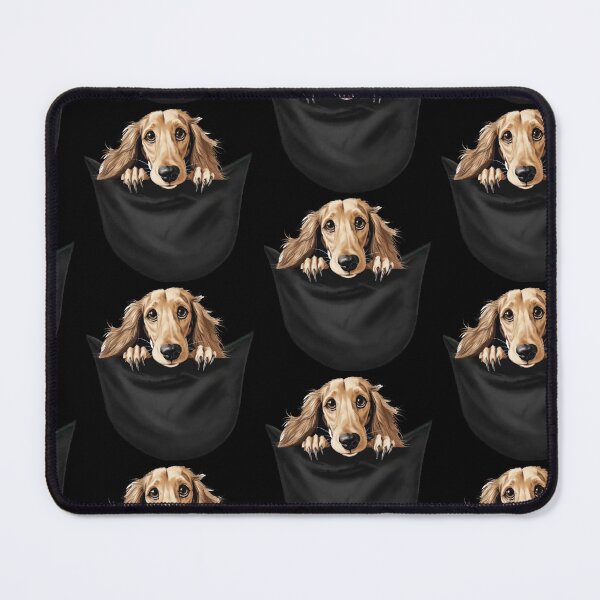 Item preview, Dog in a Pocket Cute Saluki Puppy designed and sold by LovelyHappyGift.