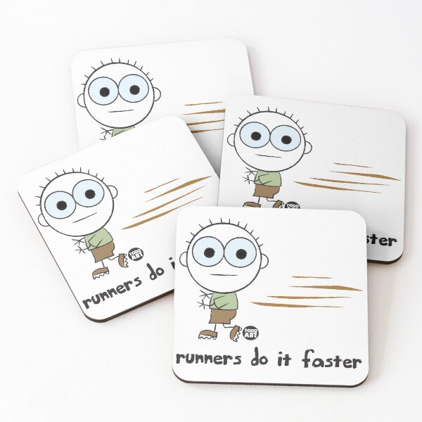 Item preview, HAPPY CAMPER - RUNNERS FASTER designed and sold by TODD GOLDMAN.