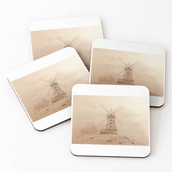 Item preview, Hilltop windmill at Barrowden designed and sold by RutlandArt.