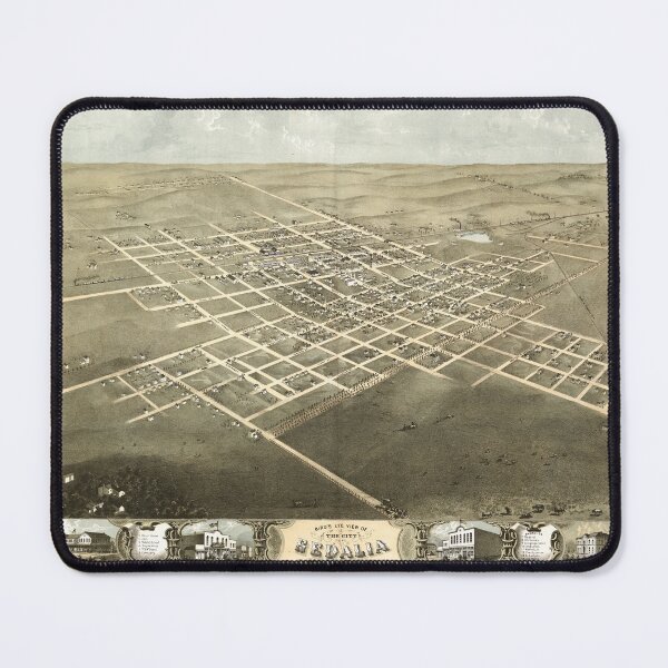 Item preview, Sedalia, Missouri (1869) designed and sold by allhistory.