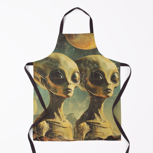 Item preview, Vintage Alien, Sci-Fi Art designed and sold by nomiraclehere.