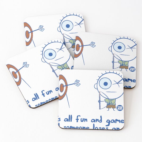 Item preview, HAPPY CAMPER - SOMEONE LOSES EYE designed and sold by TODD GOLDMAN.